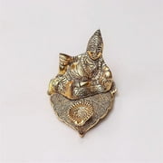 Metal Kuber Deepam Oil lamp for or Bringing Good Luck, Prosperity and Wealth,