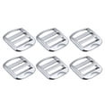 thumbnail image 1 of Metal Ladder Buckle Slider, 6 Pack 32mm(1-1/4") Inner Width, Silver Tone, 1 of 5