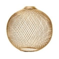 thumbnail image 1 of Metal Lamp Shade Retro Light Shade Replacement Mesh Industrial Pendant Light Shade Accessories Ceiling Hanging Light Shades Decorative for Home  1.65" Top x 3.07" Bottom x 4.72" High, 1 of 10