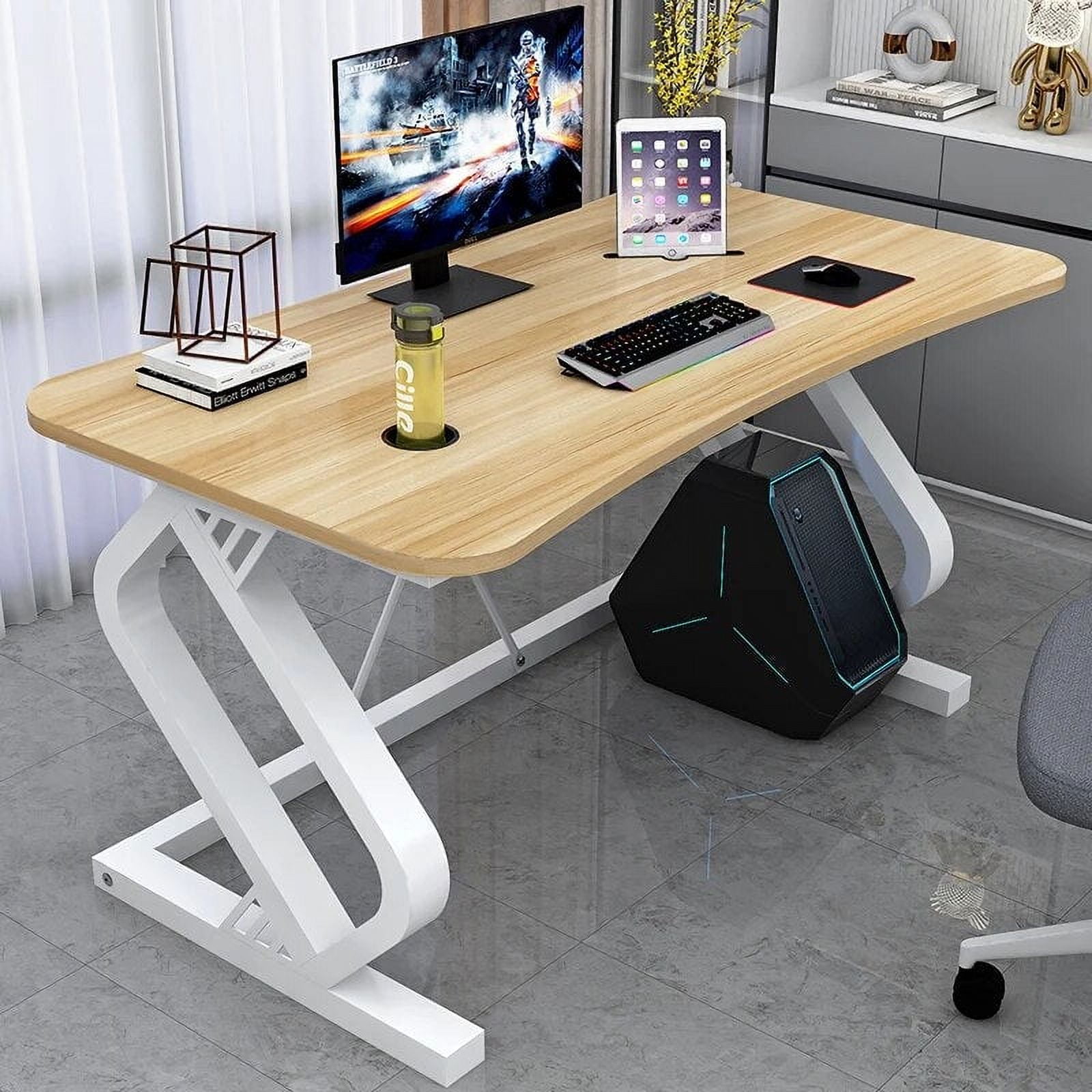 Metal Laptop Office Desk Writing Vanity Living Room Supplies Computer