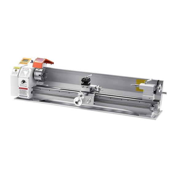 Metal Lathe Machine 8.7 x 39 in, 1250W Precision Power Lathe, Variable Speed 0-2500 RPM, Automatic Feed, for Metal Wood Plastic Processing