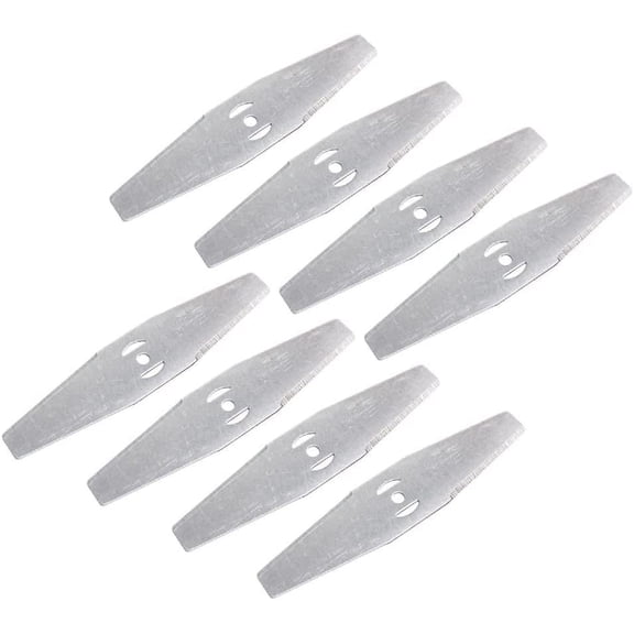 Metal Lawn Mower Saw Blade Head Replacement, 8 Pack, Compatible with Craftsman String Trimmer