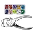 thumbnail image 1 of Metal Leather Hole Punches Set With Ergonomic Handle Adjustments For Accurate Crafting For Belts Wallets, 1 of 11