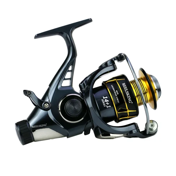 Metal Left/Right Hand Spinning Fishing Reel Freshwater/Saltwater Carp Fishing Reel Ahead/Post Double Brake Smooth Casting Reel