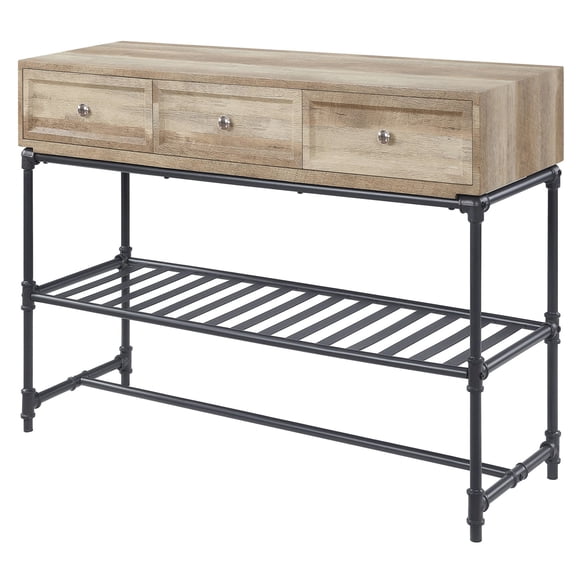 Metal Legs + Lower Shelf - Primary Living Spaces, Stable and Spacious