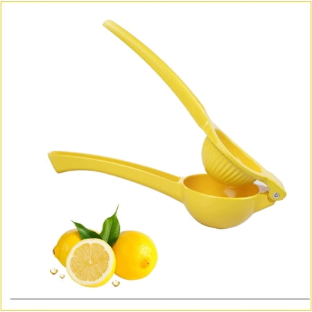 Metal Lemon Squeezer Lemon Lime Presser, Hand held Citrus Juicer Manual Press extractor heavy duty lemon squeeze