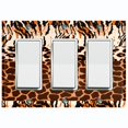 thumbnail image 1 of Metal Light Switch Plate Cover African Safari Animal Print Tribal Art Pattern SFR046, 1 of 13