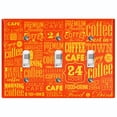 thumbnail image 1 of Metal Light Switch Plate Cover Cafe Diner Coffee Sign Orange COF038, 1 of 15