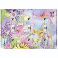 thumbnail image 1 of Metal Light Switch Plate Cover Classy Spring Floral Fields Sky Art FLW112, 1 of 13