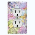 thumbnail image 1 of Metal Light Switch Plate Cover Classy Spring Floral Fields Sky Art FLW112, 1 of 13