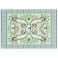 thumbnail image 1 of Metal Light Switch Plate Cover Green Floral Mandala Paisley Circular Tile Pattern TIL087, 1 of 13