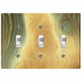 thumbnail image 1 of Metal Light Switch Plate Cover Image of Marble Green Yellow Swirl MAR085, 1 of 16