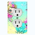 thumbnail image 1 of Metal Light Switch Plate Cover Royal Fairytale Fairy Frog FRY003, 1 of 13