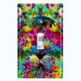 thumbnail image 1 of Metal Light Switch Plate Outlet Cover (Flower Tree - Single Toggle), 1 of 2