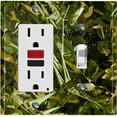 thumbnail image 1 of Metal Light Switch Plate Outlet Cover (Foliage Camo - Single Rocker Single Toggle), 1 of 2
