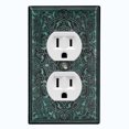 thumbnail image 1 of Metal Light Switch Plate Outlet Cover (French Victorian Frame - Single Duplex), 1 of 2