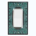 thumbnail image 1 of Metal Light Switch Plate Outlet Cover (French Victorian Frame - Single Rocker), 1 of 2