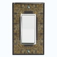 thumbnail image 1 of Metal Light Switch Plate Outlet Cover (French Victorian Frame - Single Rocker), 1 of 2