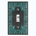 thumbnail image 1 of Metal Light Switch Plate Outlet Cover (French Victorian Frame - Single Toggle), 1 of 2