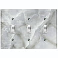 thumbnail image 1 of Metal Light Switch Plate Outlet Cover (Image of Marble Gray MAR033), 1 of 13