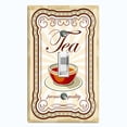 thumbnail image 1 of Metal Light Switch Wall Plate Outlet Cover (Coffee Mocha Tea Cup Beige White Frame - Single Toggle), 1 of 2