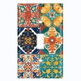 thumbnail image 1 of Metal Light Switch Wall Plate Outlet Cover (Colorful Talavera Tiles - Single Toggle), 1 of 1