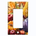 thumbnail image 1 of Metal Light Switch Wall Plate Outlet Cover (Printed Image of Farmstead Harvest - Single GFI/Rocker), 1 of 1