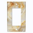 thumbnail image 1 of Metal Light Switch Wall Plate Outlet Cover (Printed Image of Weathered Marble - Single GFI/Rocker), 1 of 1