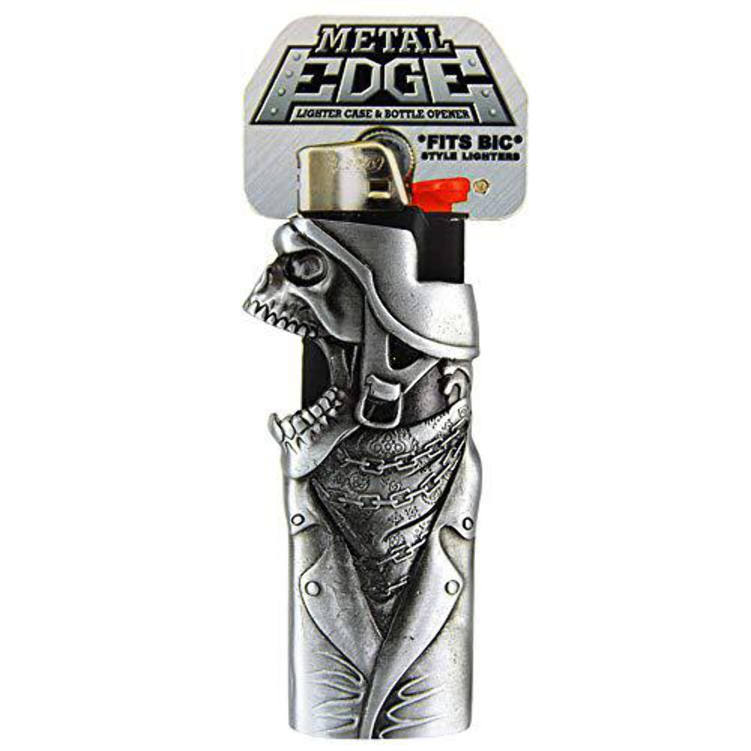 Metal Lighter Case for BIC Lighters, Lighter Protector and Bottle