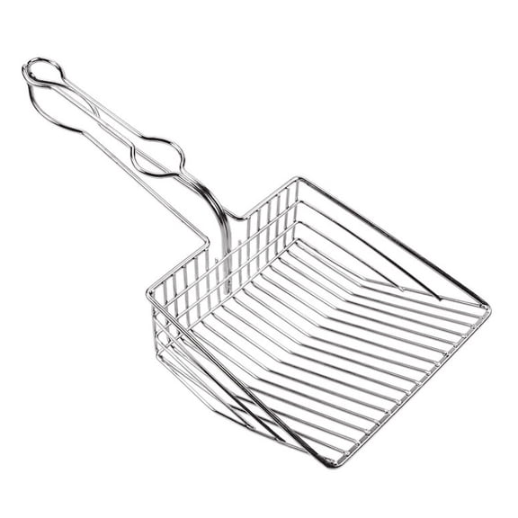 All Metal Litter Scoop, Solid Metal Sifter, Cat Litter Scoop Metal Jumbo, Cat Urine Scoop, Litter Scooper with Holder, Litter Scooper Holder, Jumbo Cat Litter Scoop Sifter Scooper Holder