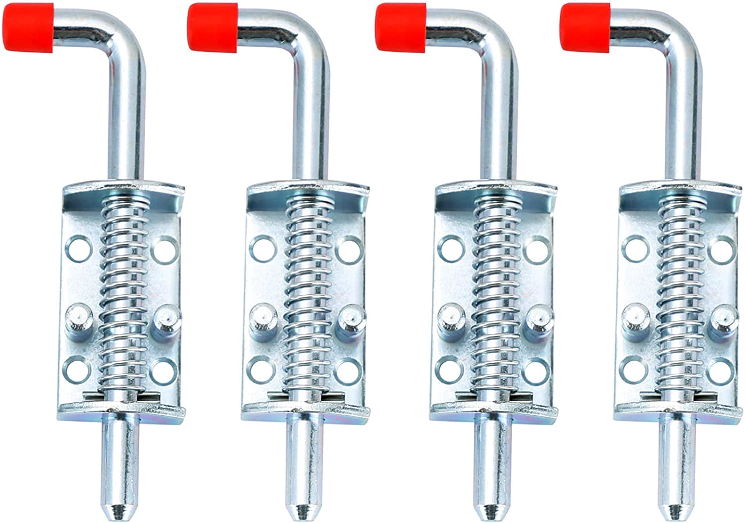 Metal Lock Barrel Bolt Spring Loaded Latch 6.5