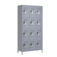 thumbnail image 1 of Metal Lockers With Lock for Employees,Storage Locker Cabinet for Home Gym Office School Garage,Gray, 1 of 18