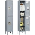 thumbnail image 1 of Metal Lockers for Employees,Storage Employee Locker,Storage Lockers with Shelves Steel Cabinet for Home, 1 of 6