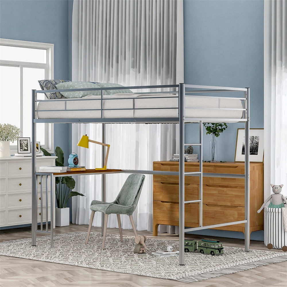 Metal Frame Twin Loft Bednull