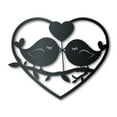 thumbnail image 1 of Metal Love Birds Wall Art - Metal Love Sign - 14 Color Options - Valentines Day - Wedding - Anniversary 46, 1 of 5