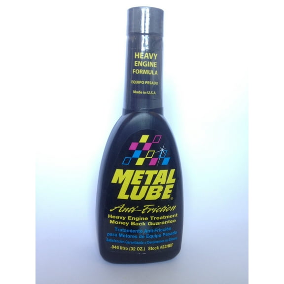 Metal Lube Anti-Friction Heavy Engine Treatment 32 Oz 1