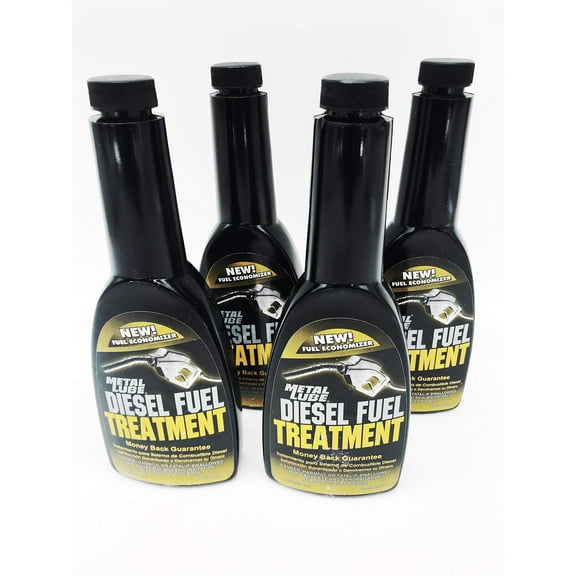 Metal Lube Diesel Fuel Treatment Additive, Injector Cleaner 8 OZ 4 Pack