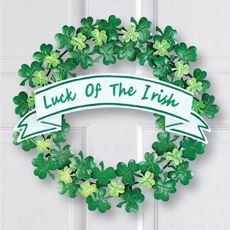 Luck of the Irish St patricks outlets day wreath