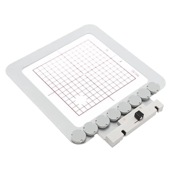 Metal/Magnetic Hoop for POOLIN EOC06 Embroidery Machine 5.5" x 5.5"