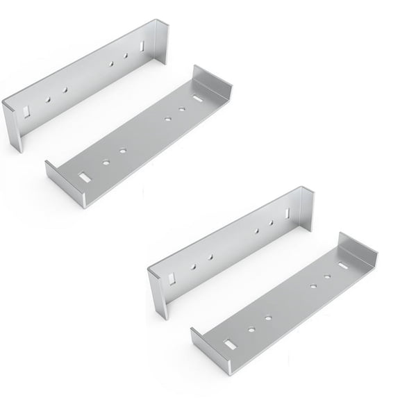 Metal Mailbox Mounting Bracket Large for Mailboxes with 8Inch Wide Floor 4Pcs