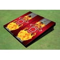 thumbnail image 1 of Metal Maltese Cross Themed Cornhole Boards Set, 1 of 1
