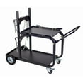 thumbnail image 1 of Metal Man Single/Dual Bottle Heavy Duty Welding Cart w/handle, 1 of 3