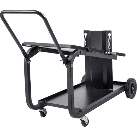 Metal Man Universal Welding Cart With Fold Down Handle