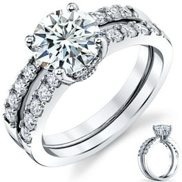 LADIES BRIDAL SET 0.25CT ROUND DIAMOND YELLOW GOLD/STERLING SILVER LADIES BRIDAL SET 0.25CT ROUND DIAMOND YELLOW GOLD/STERLING SILVER