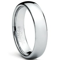 Metal Masters 5mm Classic Dome Mens Tungsten Carbide Ring Wedding Band