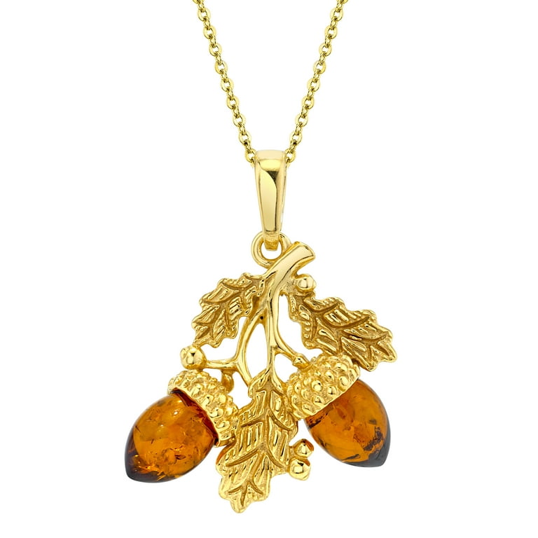 Baltic Amber Yellow Tree Branch Necklace Baltic Amber Yellow Tree Branch Necklace