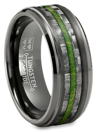 Tungsten sale rings walmart