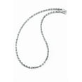 thumbnail image 1 of Metal Masters Mens 5.5mm Diamond-Cut Italian Rope Chain Sterling Silver 925 Necklace, 1 of 5
