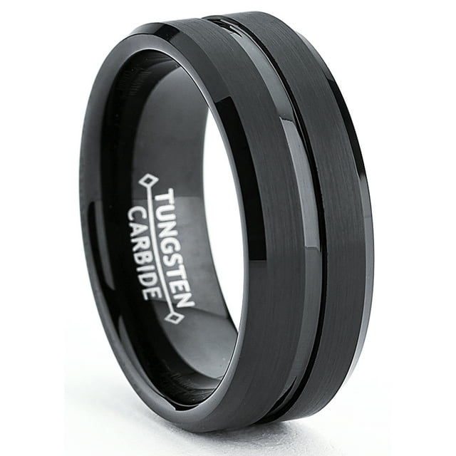 King Will Basic Men's Tungsten Carbide Ring 6mm/7mm/8mm