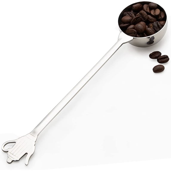 Metal Measuring Spoons,Teaspoon measuring spoons,Teaspoon Scoop Cooking Gadgets 7.9in Handle Stainless Steel Kitchen Gadgets For Sugar Salt Coffee Tools Kitchen Supplies